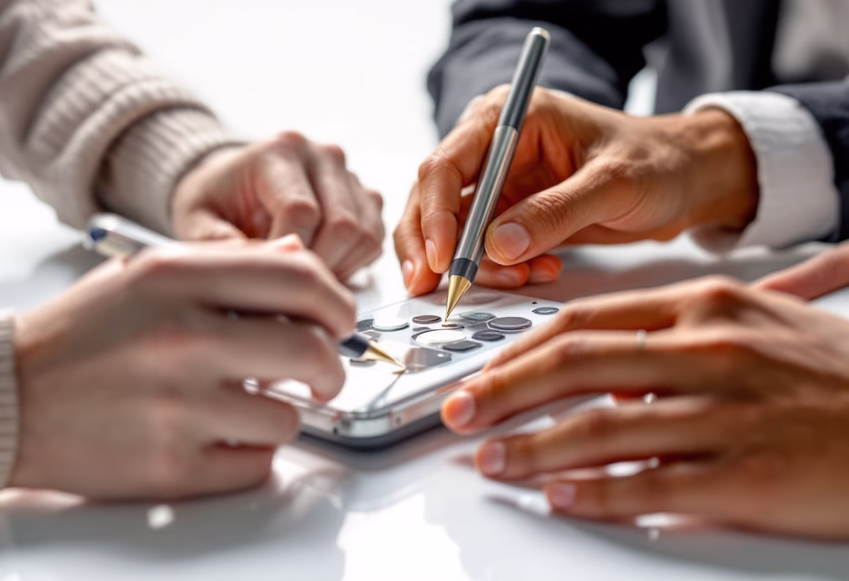 image of diverse group collaboration (for a hr tech)